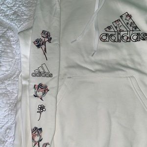 Adidas Floral Hoodie
